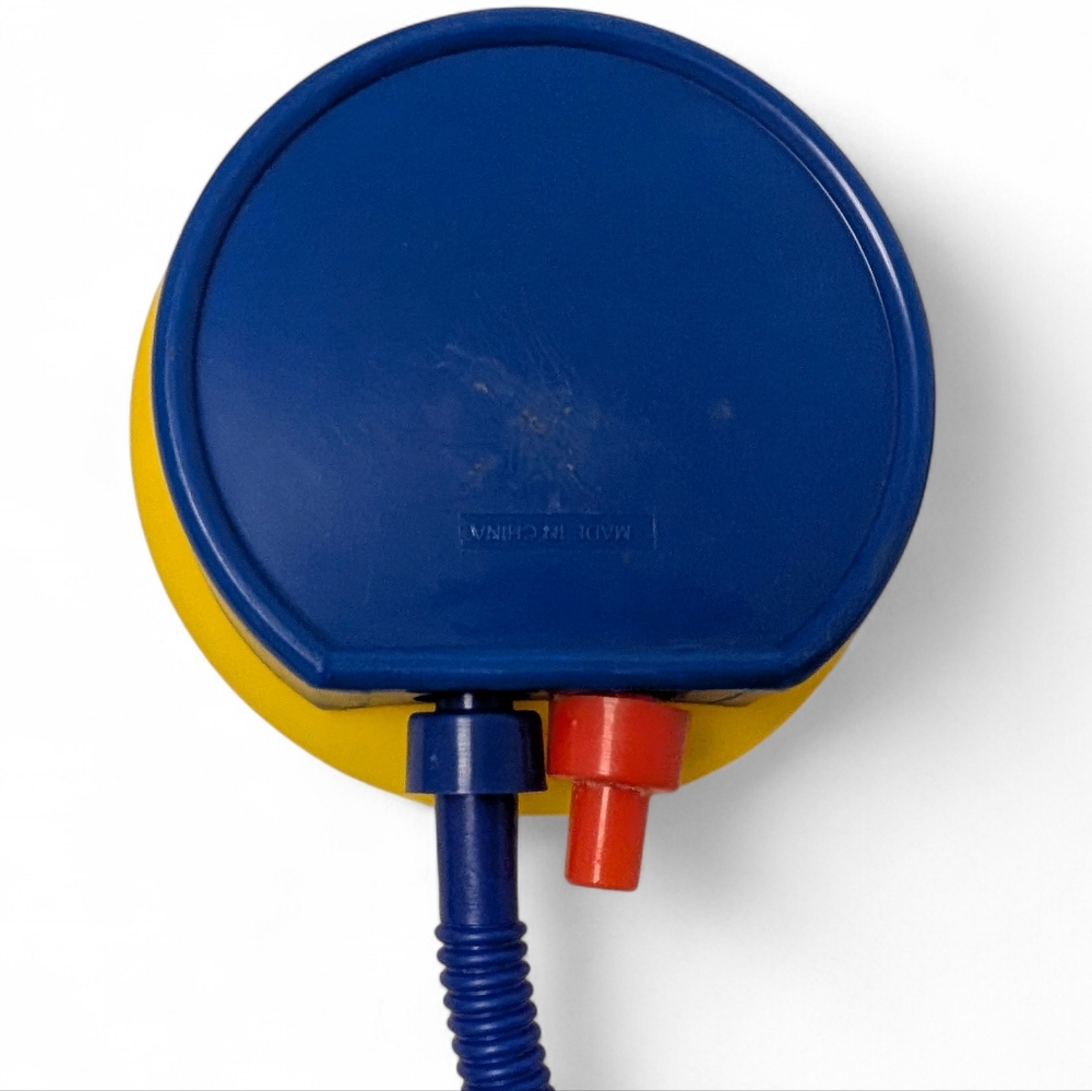 AIR PUMP Inflatable Foot Operated Colorful Lightweight Easy - Picture 3 of 9